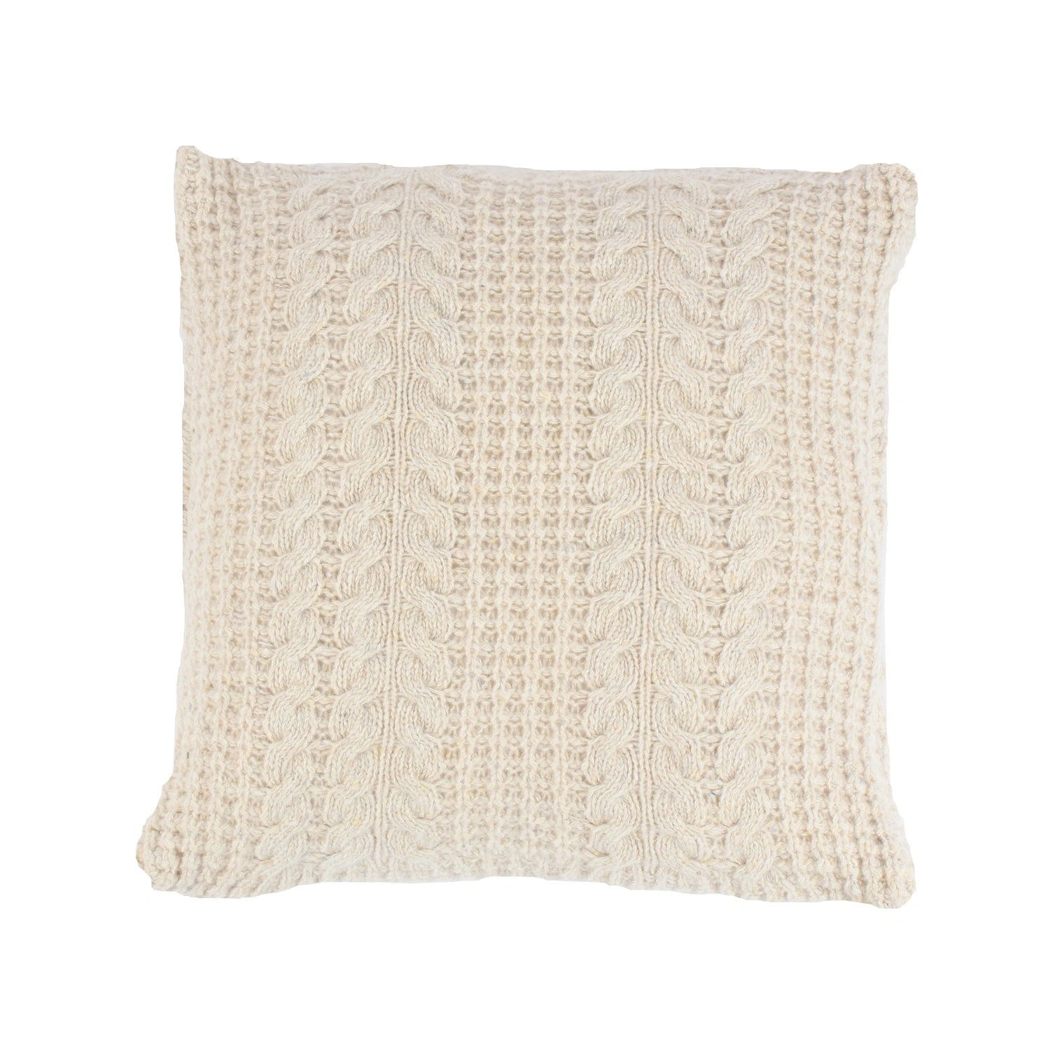 Cozy Donegal Wool Pillow XL Your Comfy Retreat